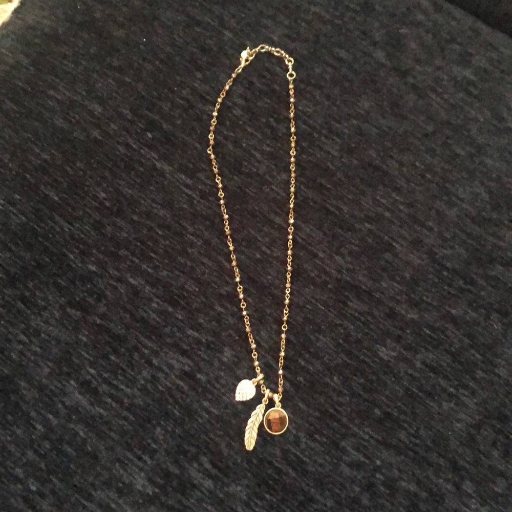 Lucky brand charm necklace